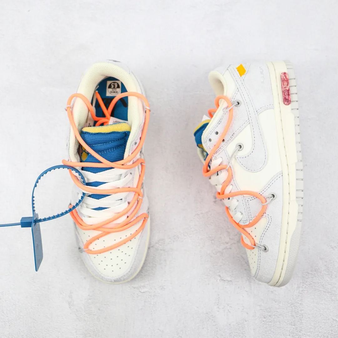 NIKE DUNK LOW off-white  19 of 50 【26.0】