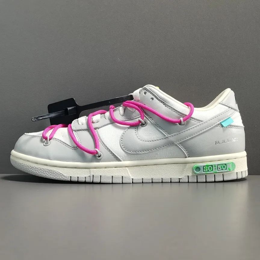 OFF-WHITE × NIKE DUNK LOW 1 OF 50 "30"(DM1602-122)