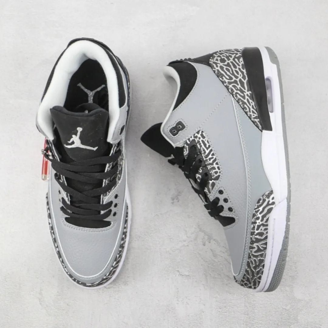 Nike Air Jordan 3 Retro "Wolf Grey"（136064-004）