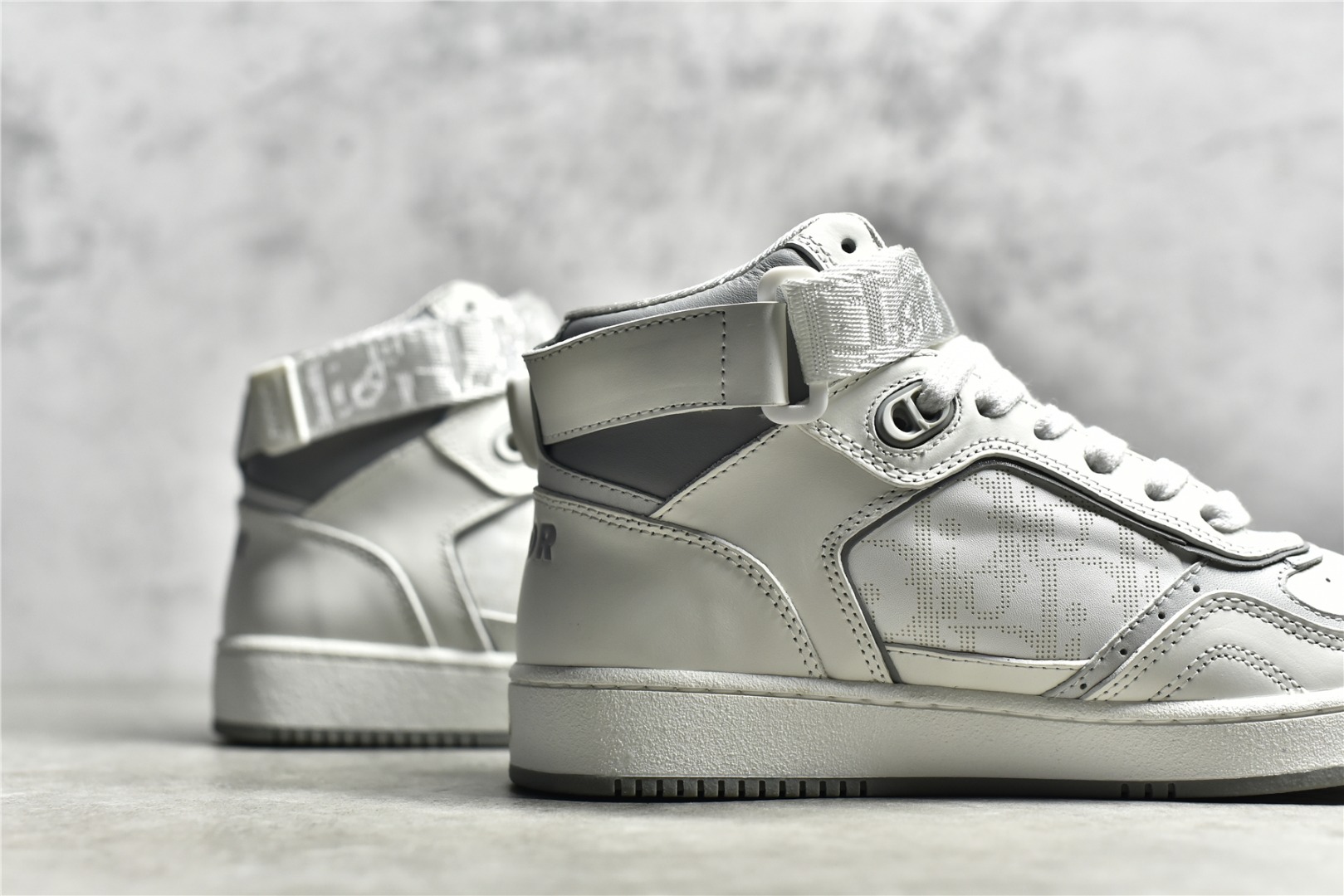 Dior B27 High ‘Dior Oblique Galaxy – White’（3SH132ZIR_H165）