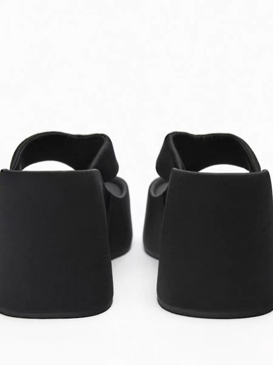 Classic High Platform Slippers