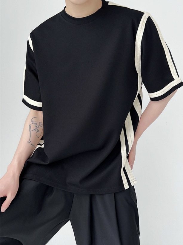 *MENS* Outline Oversized Boxy Top (2 Colours)