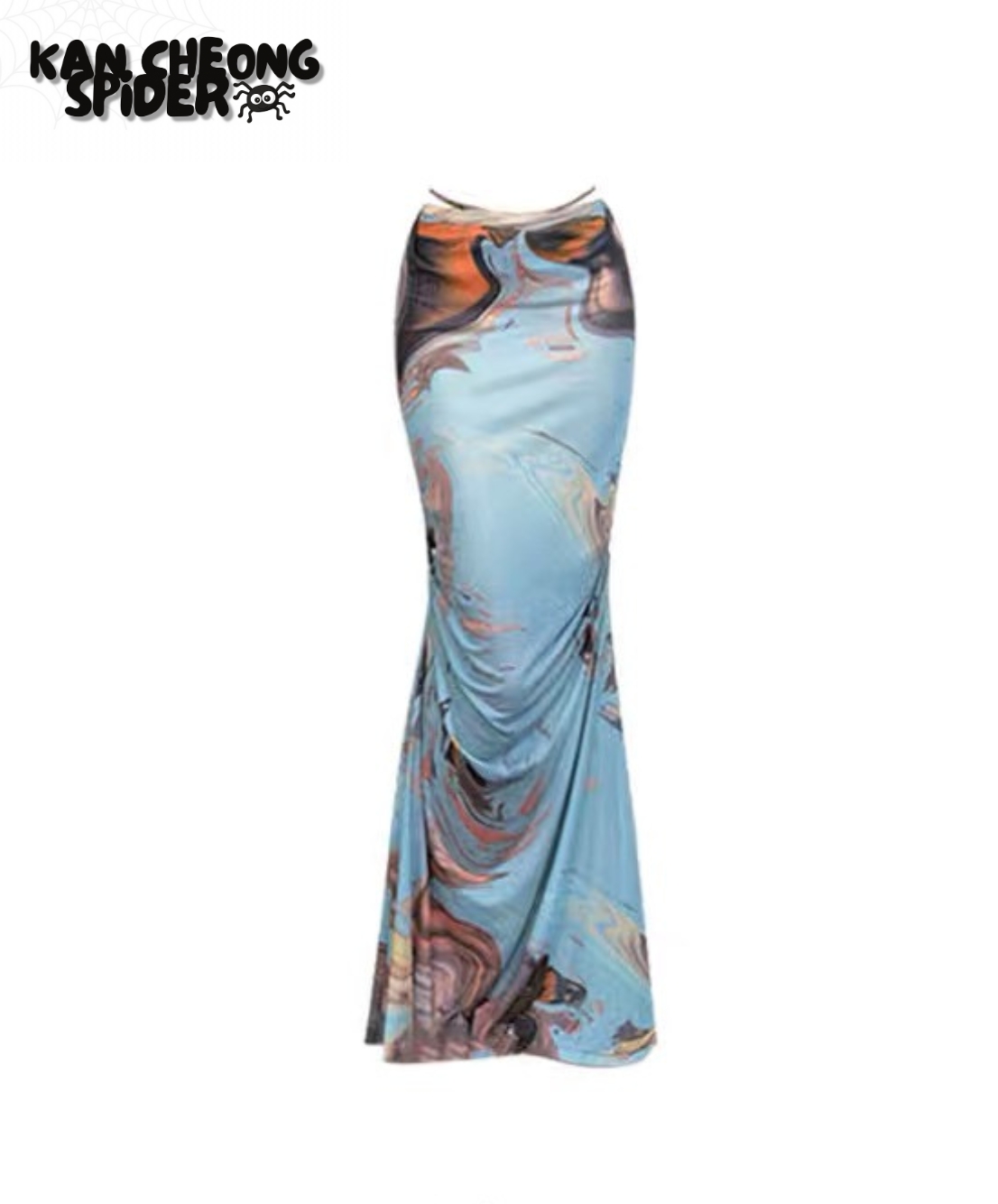 Watercolour Top & Skirt Set