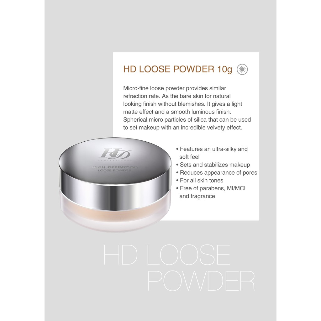 High Definition Loose Powder