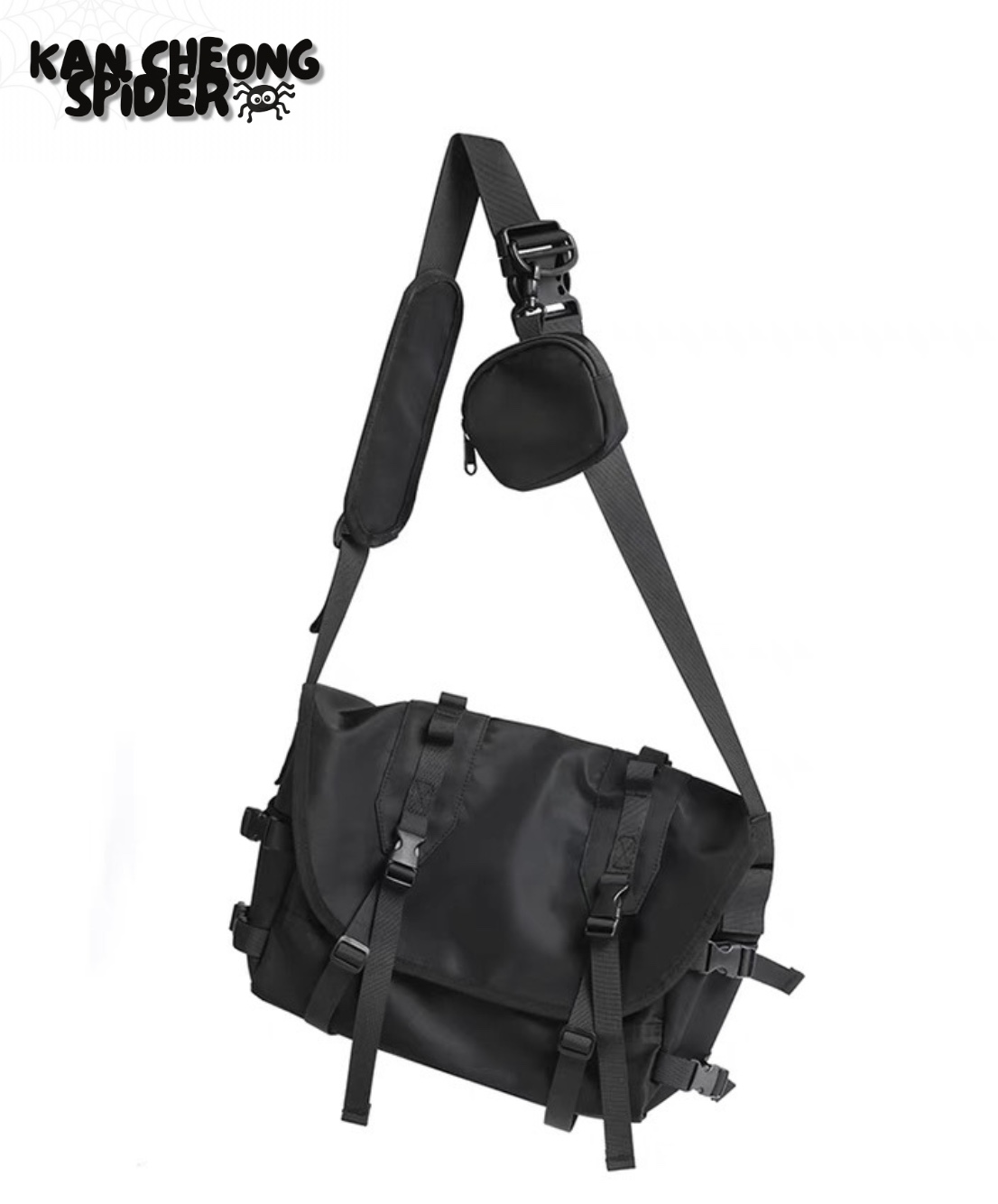 Nylon Cargo Sling Bag