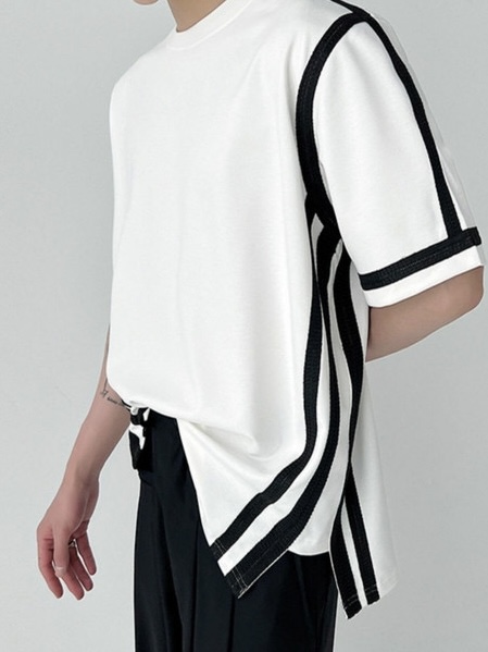 *MENS* Outline Oversized Boxy Top (2 Colours)