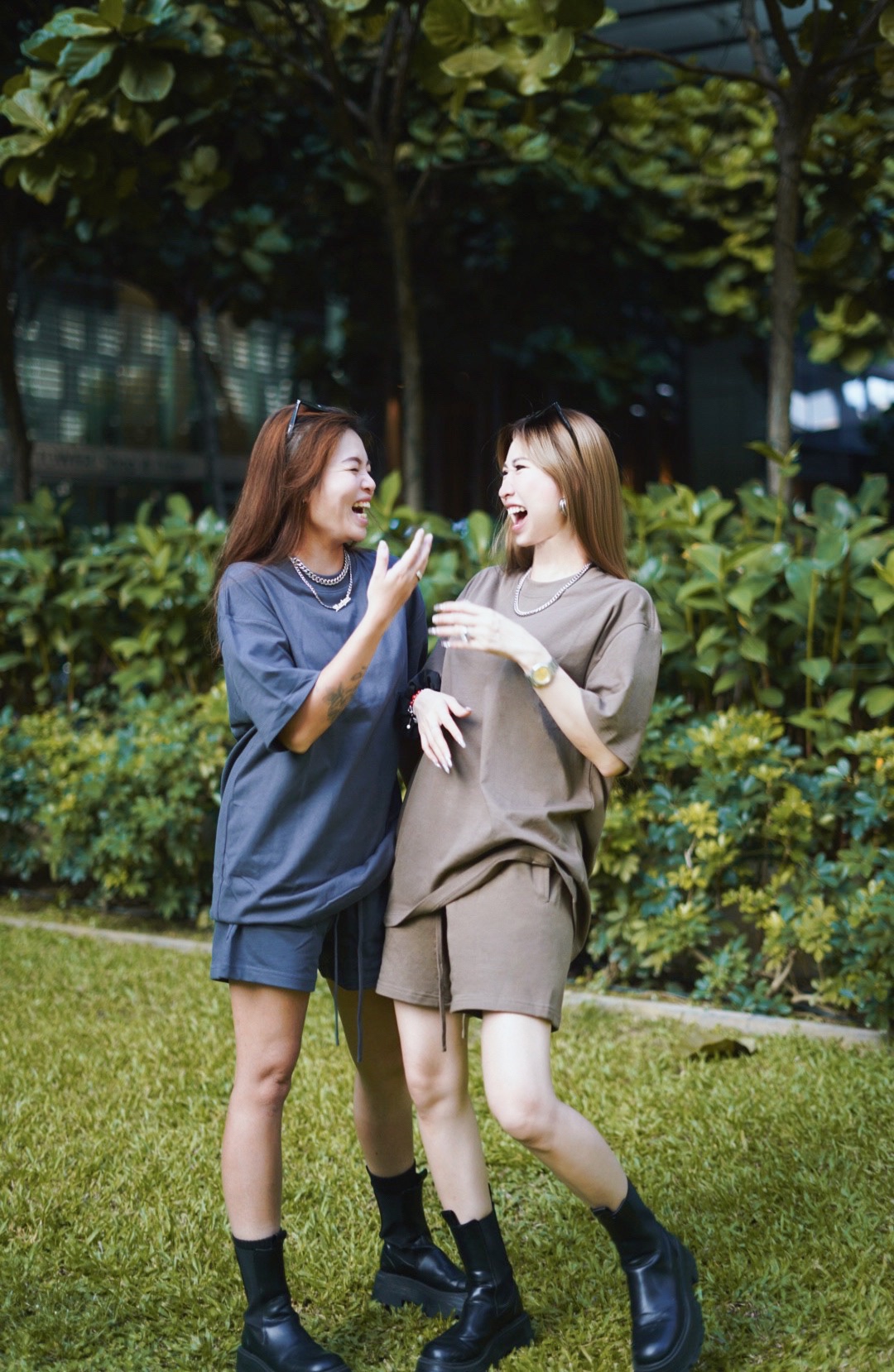 Unisex Boxy Cut Top & Bottom Set (4 Colours)