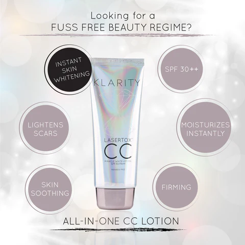 Lasertox CC Miracle White Lotion SPF30 PA++ (Multifunctional CC Sunscreen Lotion)