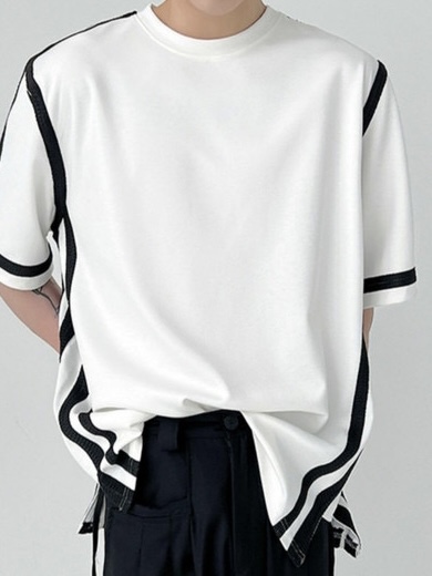 *MENS* Outline Oversized Boxy Top (2 Colours)