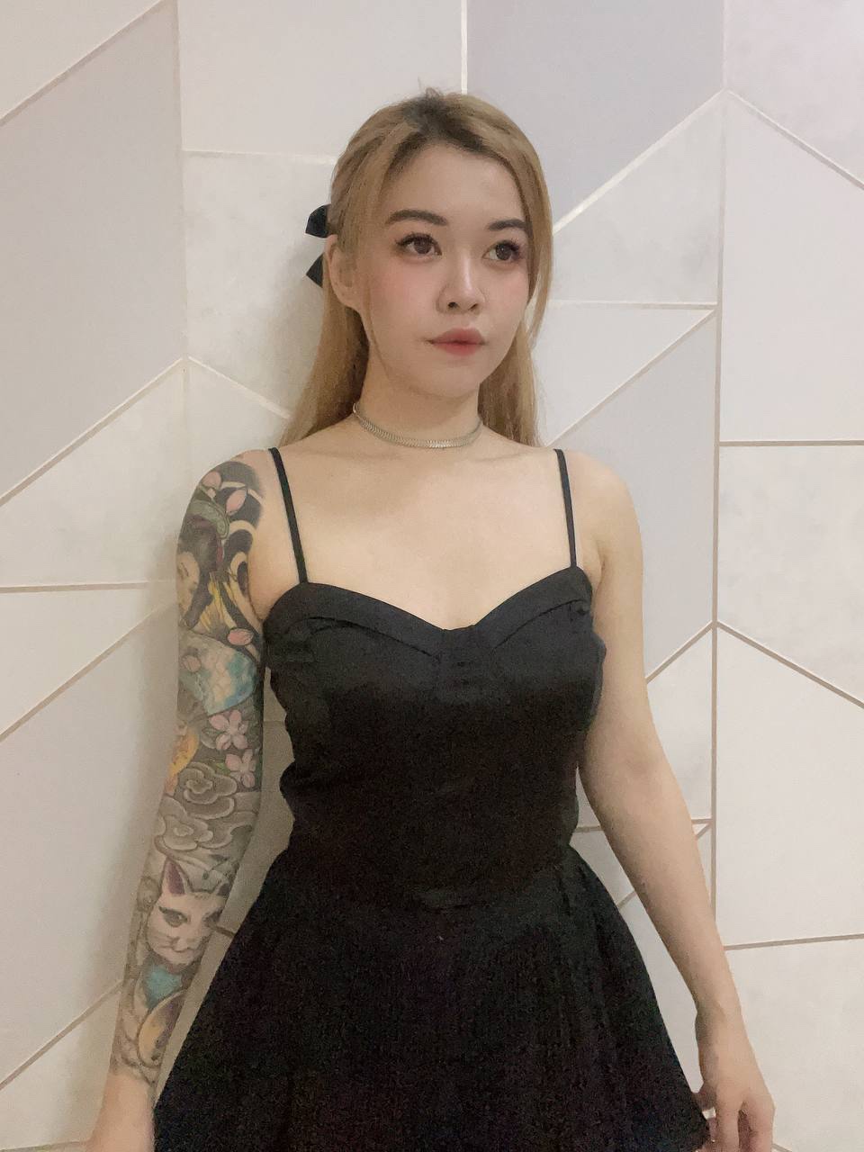 Silky Bustier Crop Top