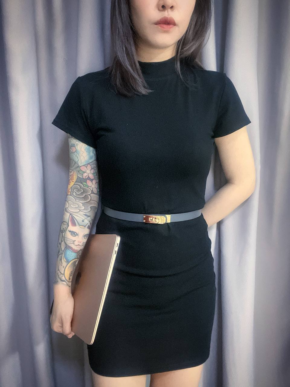 Dress with Belt (2 Colours)