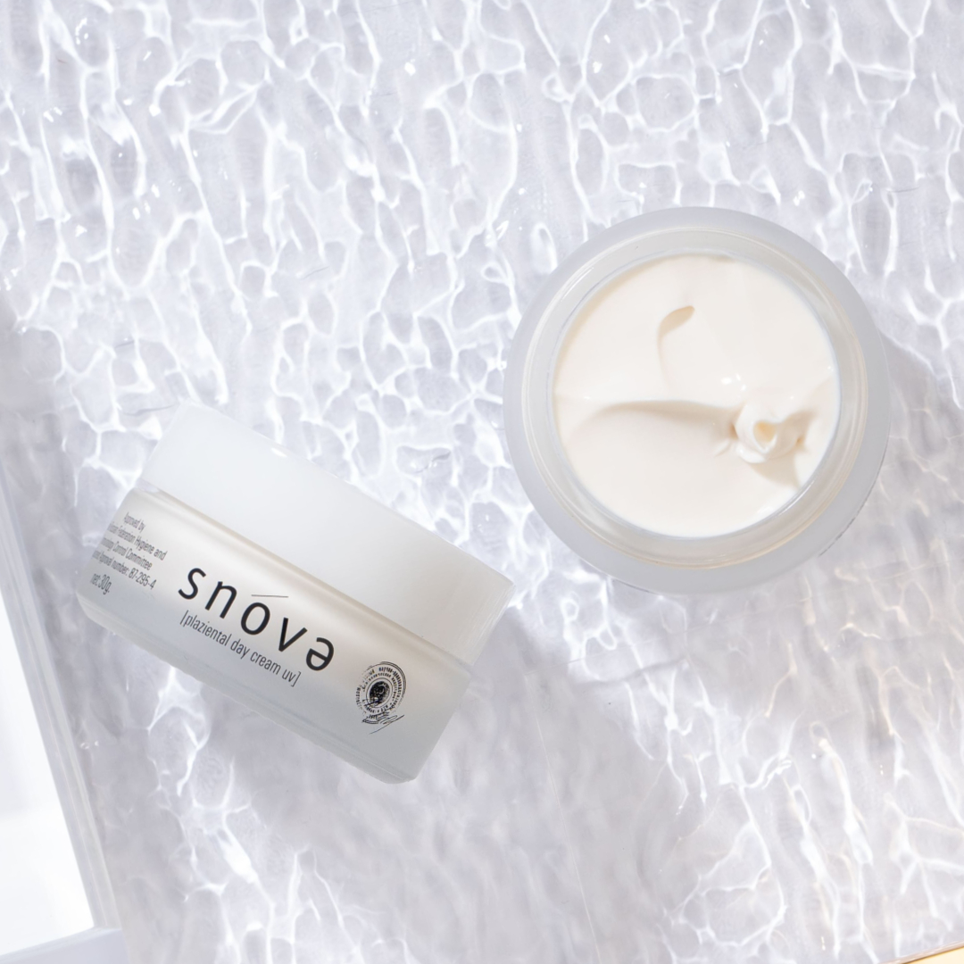 【新上市組合】SNOVA 日间防晒护肤乳霜 & 胎盘素精华液