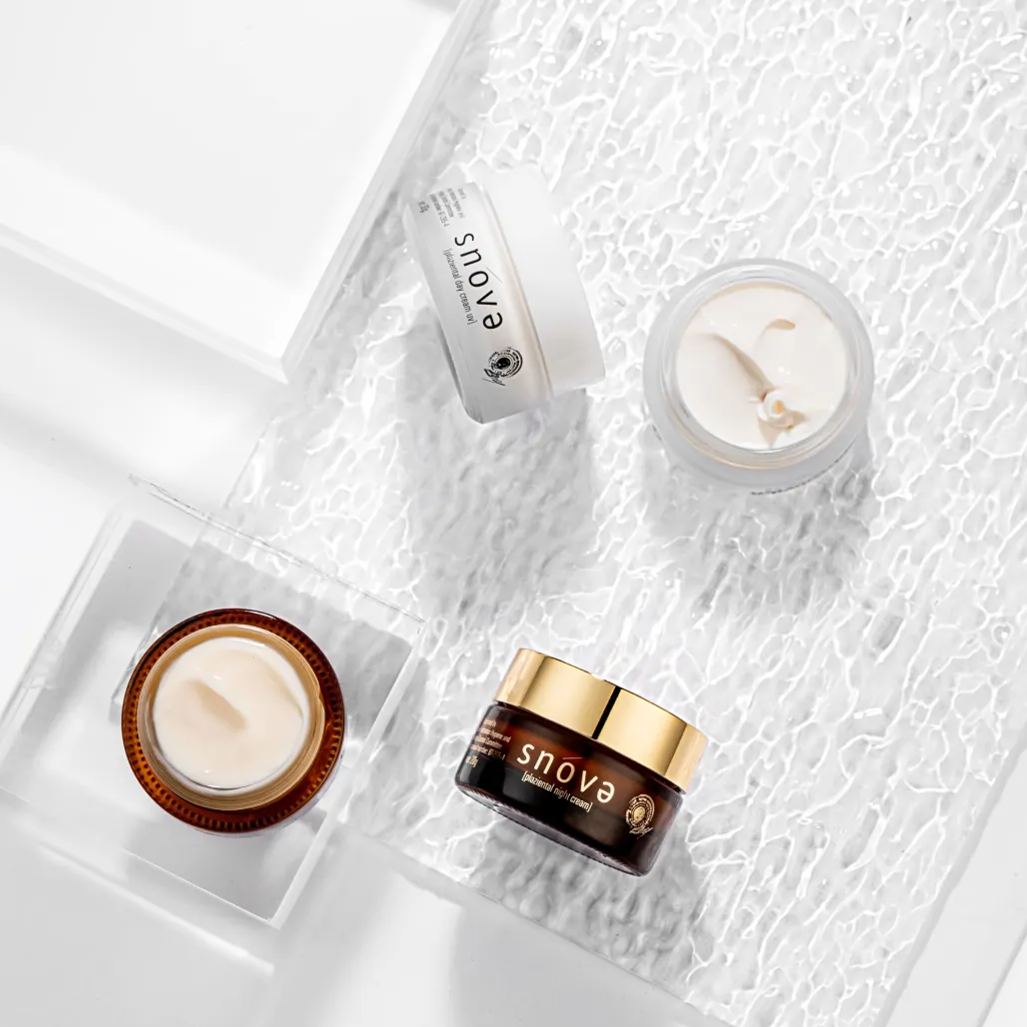【新上市組合】SNOVA 日间防晒护肤乳霜 & 夜间加强保湿乳霜