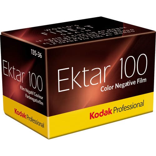 Kodak Professional Ektar 100 Colour Negative Film (35mm Roll, 36 Exposure)