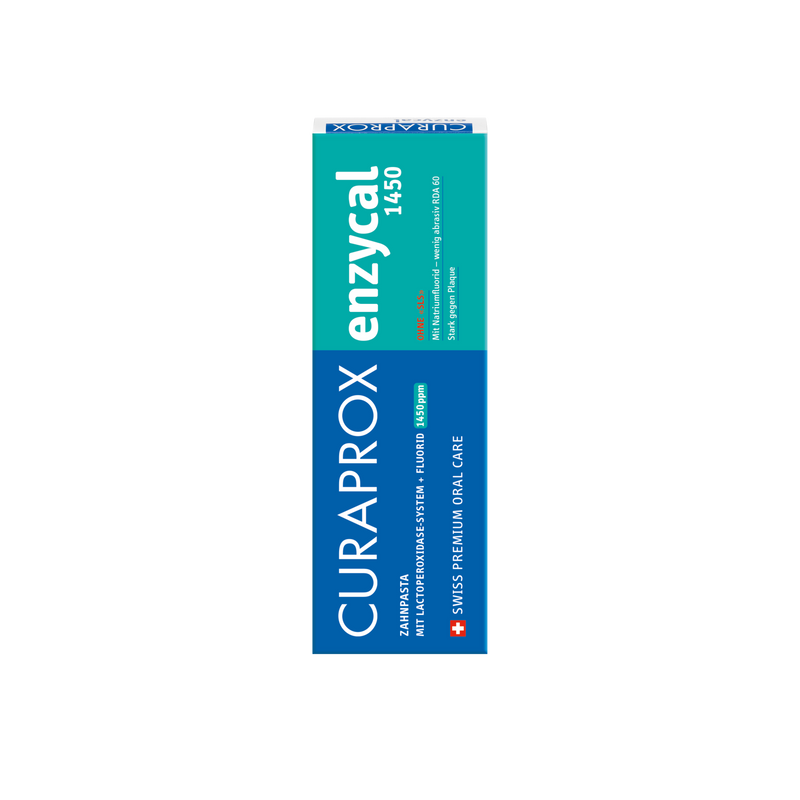 Curaprox Enzycal 1450ppm 75mL Toothpaste