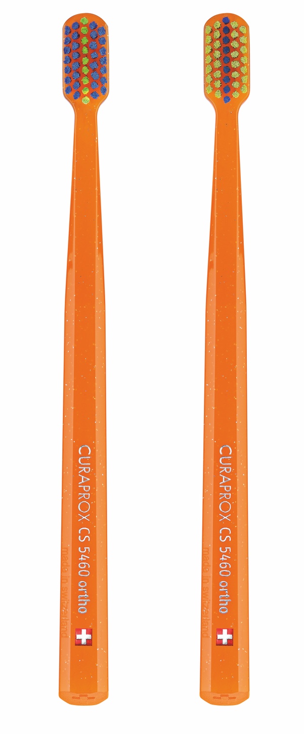 Curaprox CS 5460 Ortho Toothbrush (pack of 2)