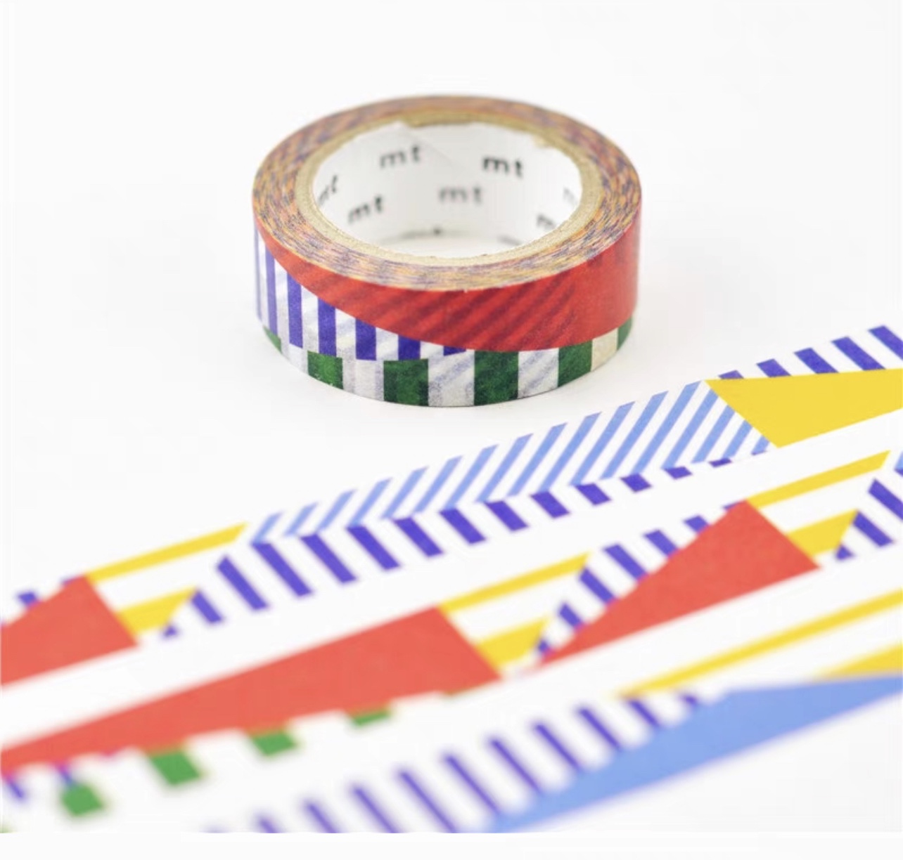 mt tape _ colourful geometric patterns