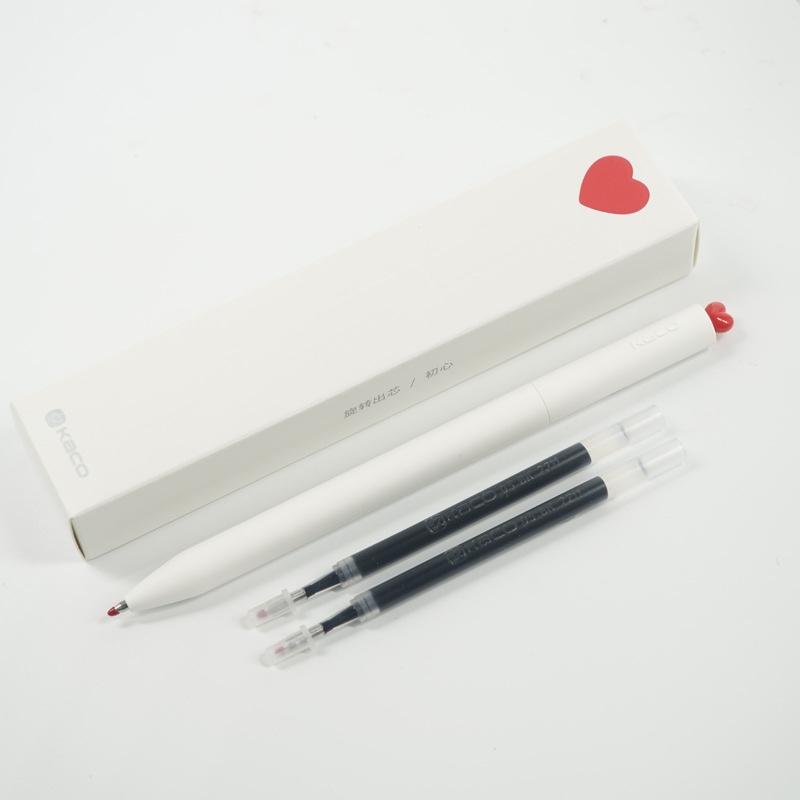 Black and white pen with love