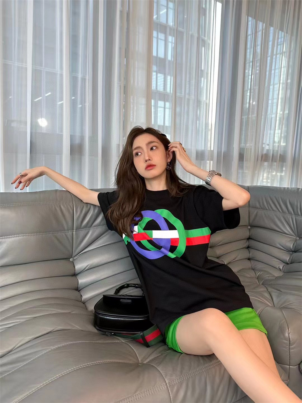 GUCCI ハイバージョン レディース 半袖 S-XXLA60060