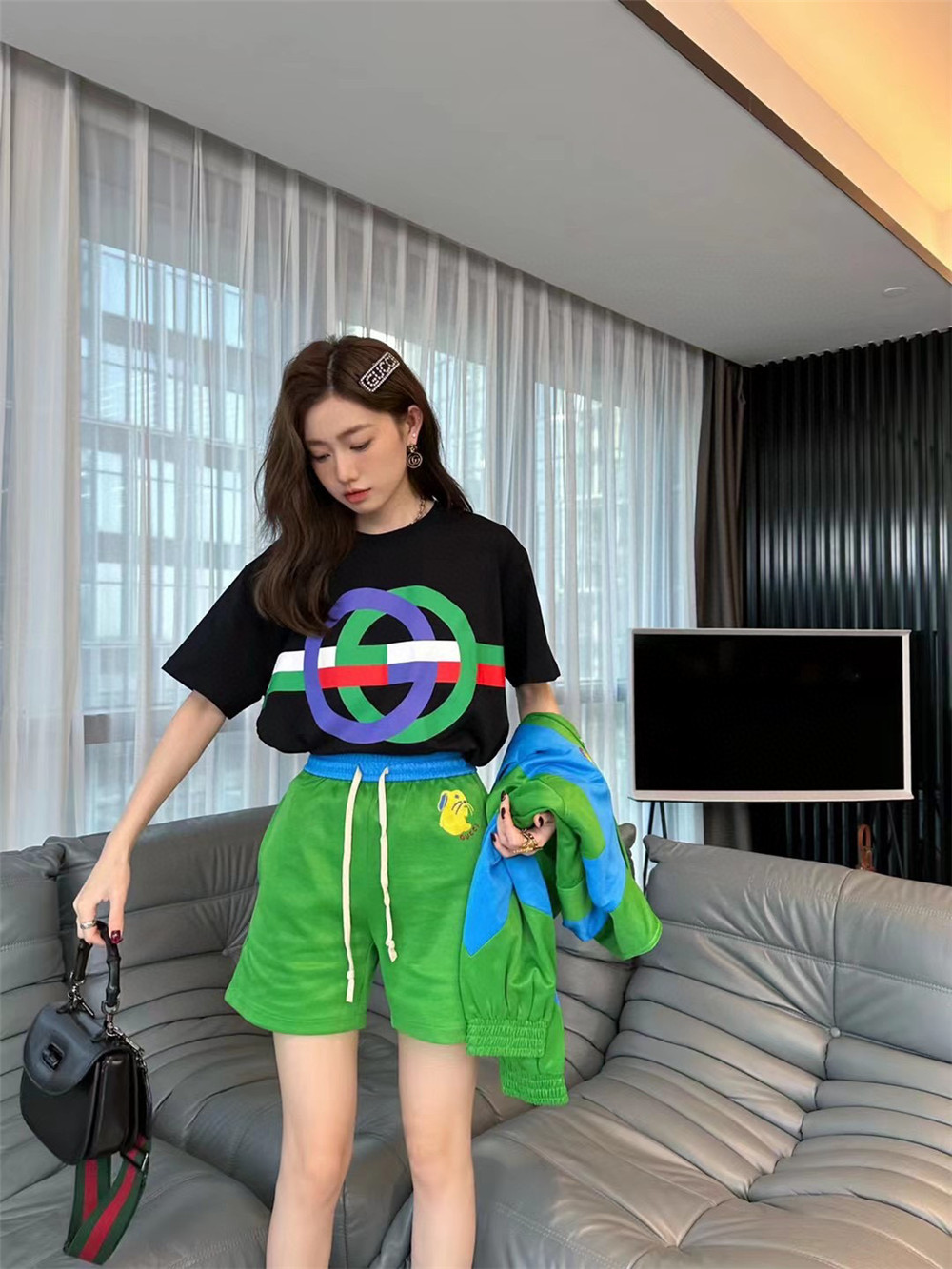 GUCCI ハイバージョン レディース 半袖 S-XXLA60060