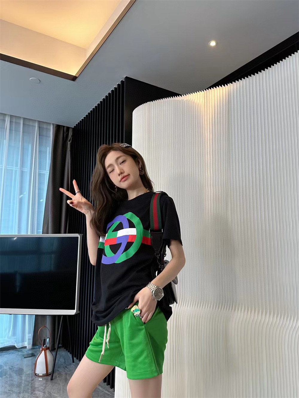 GUCCI ハイバージョン レディース 半袖 S-XXLA60060