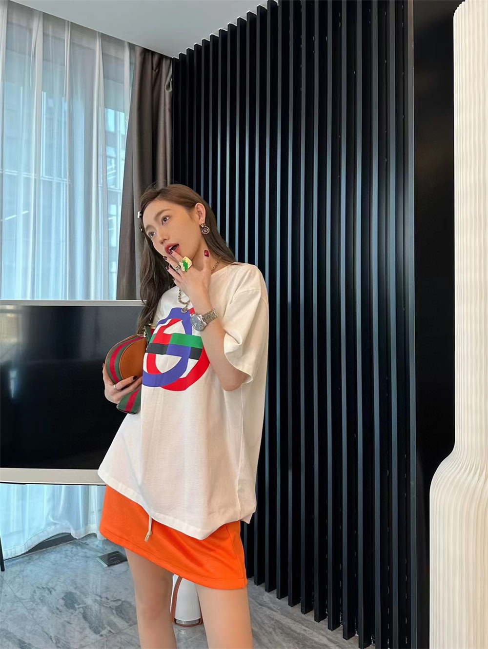 GUCCI ハイバージョン レディース 半袖 S -XXLA60060