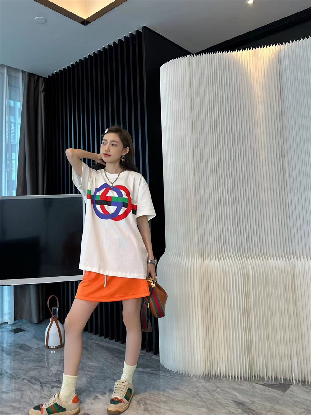 GUCCI ハイバージョン レディース 半袖 S -XXLA60060