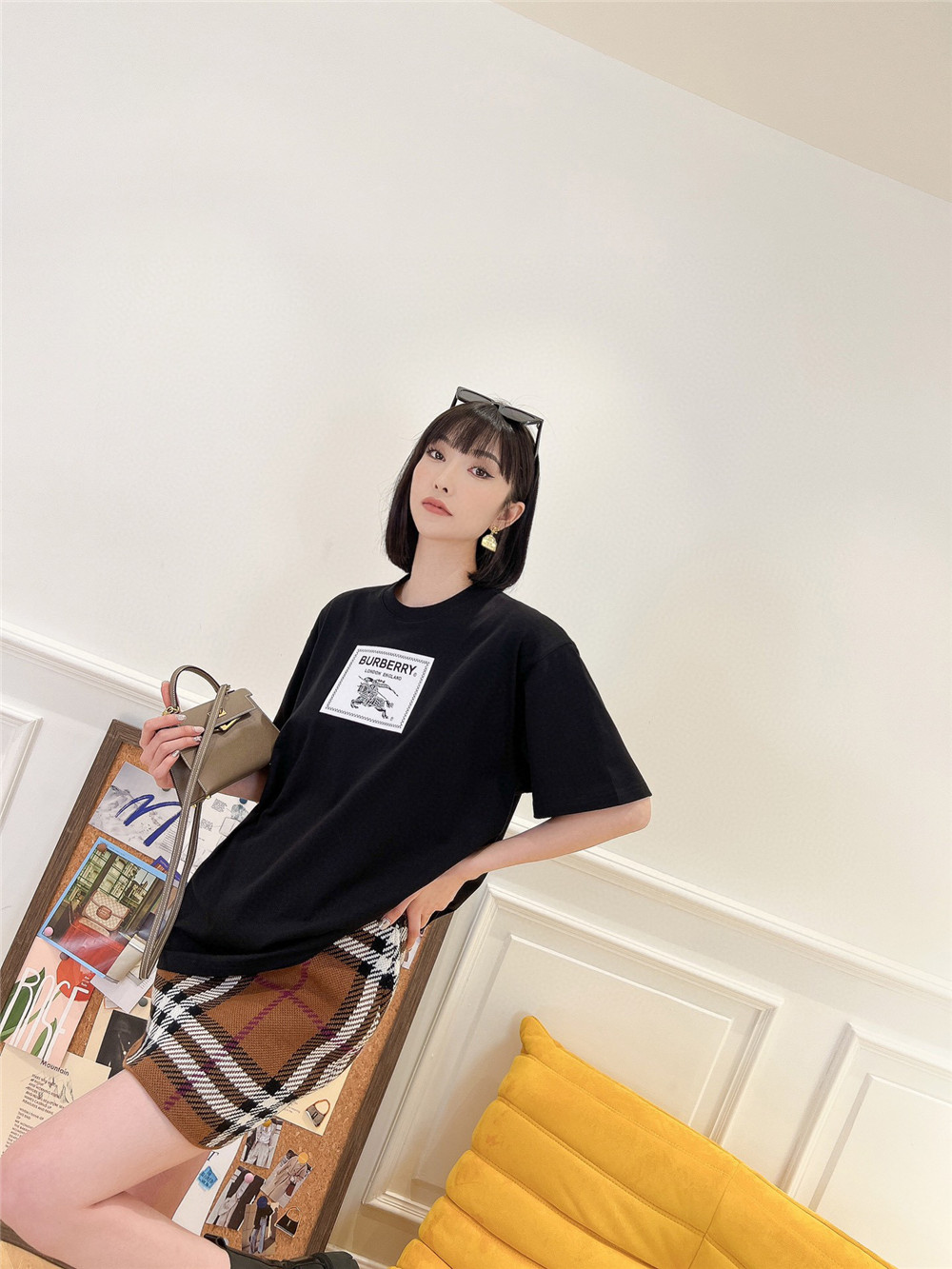 バーバリー ハイバージョン レディース 半袖 S-XXLA60060