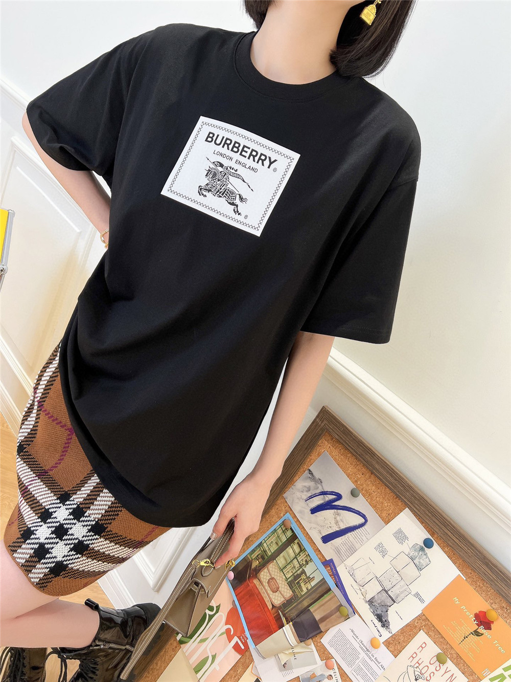 バーバリー ハイバージョン レディース 半袖 S-XXLA60060