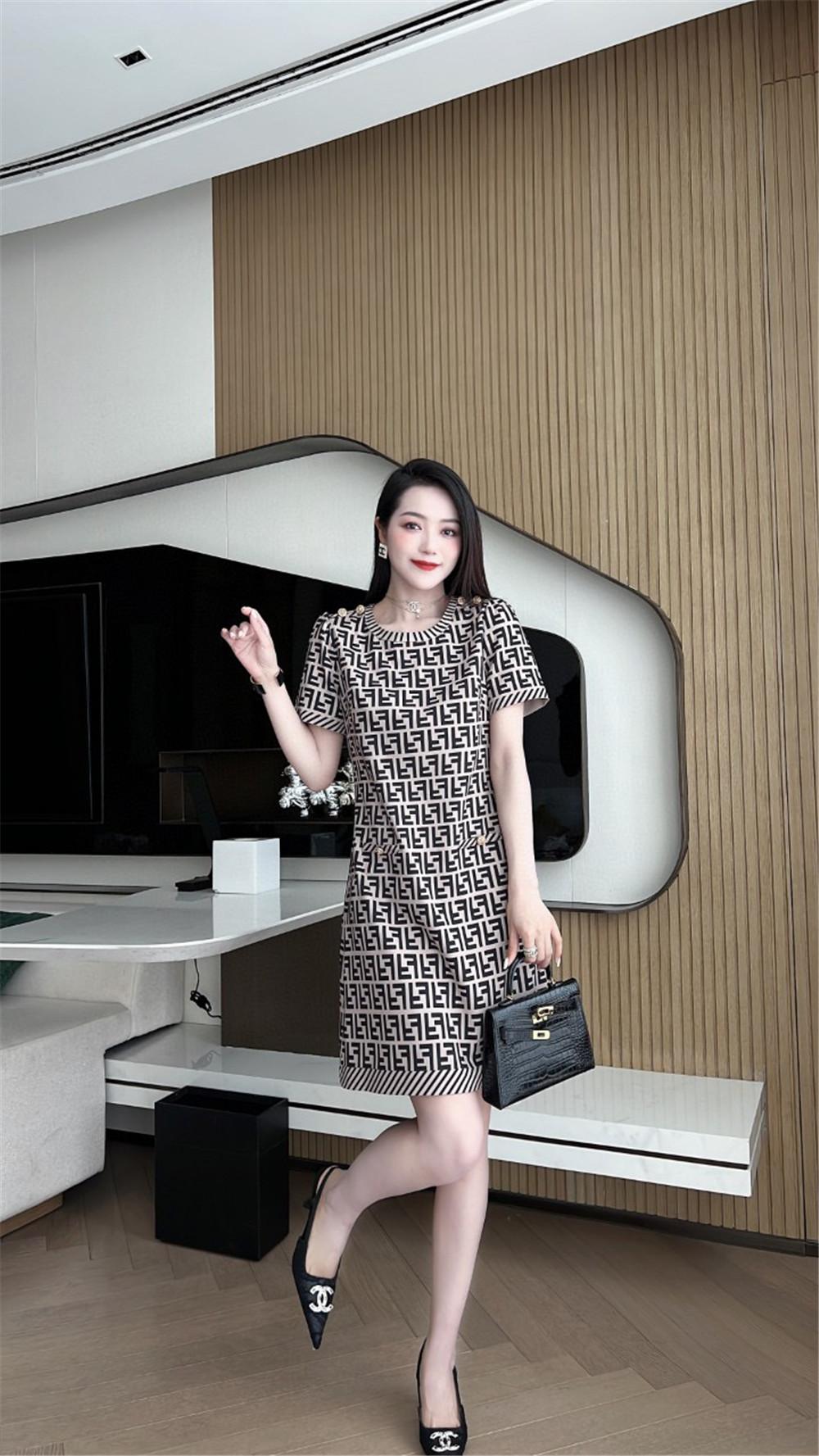 FENDI  レディースドレス S-XLG 1350160