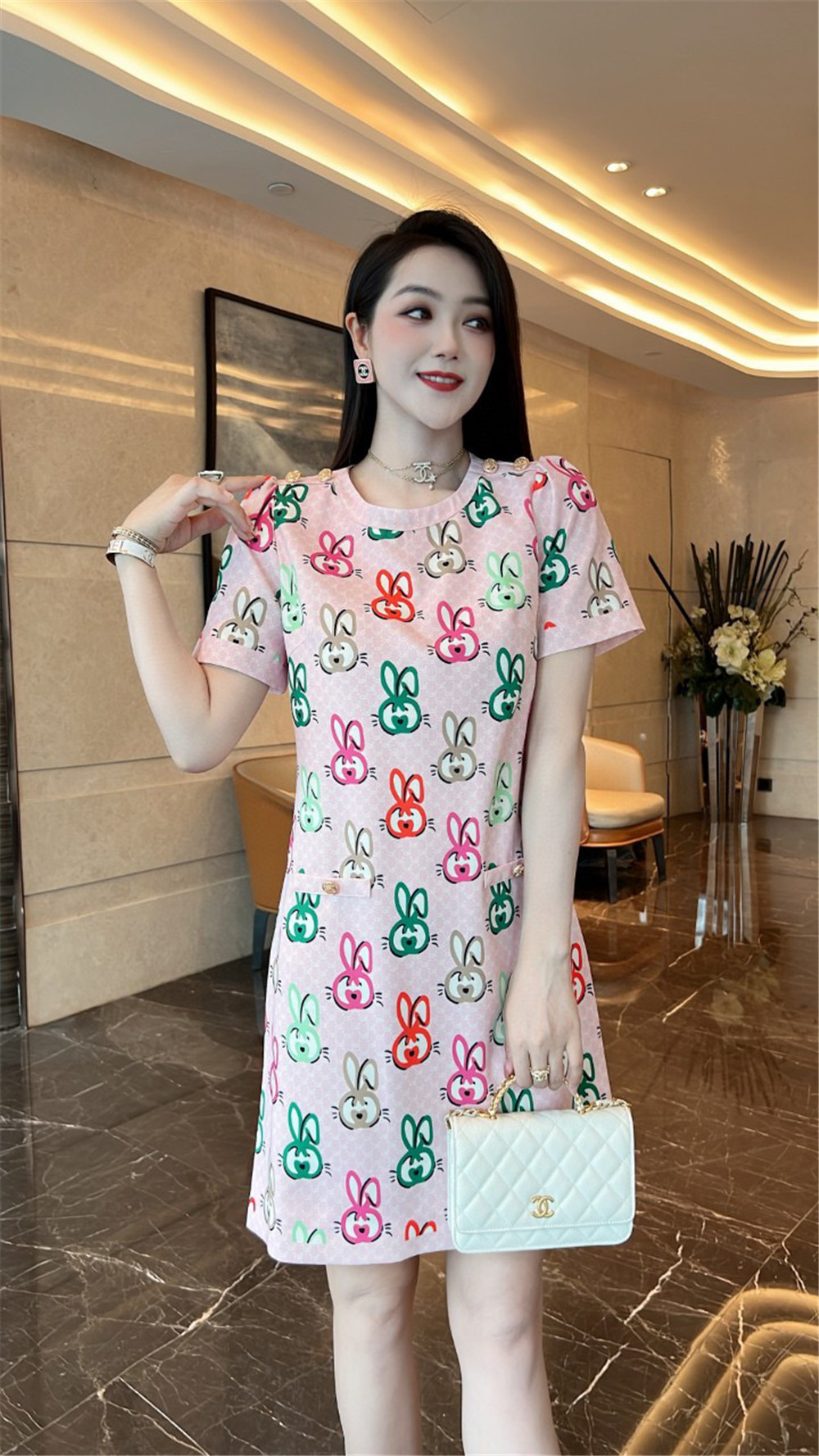 GUCCI ハイバージョン レディース ワンピース S-XLG1350160