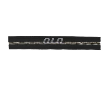 QLQ-CFLPZ Gold Film or Silver Film Laminated Plastic Zipper-qlq
