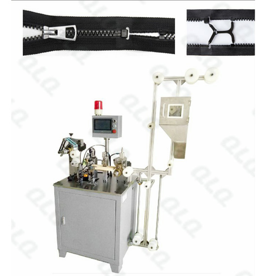 QLQ-DPCM Automatic Plastic Zipper Open-end Injection Waste Material Picking and Combination Machine-qlq