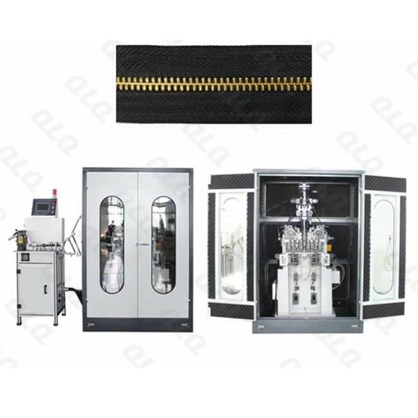 QLQ-YTSM2 Automatic Y Teeth Stamping Machine (double heads, with soundproof box and 1 set teeth combination device)-qlq