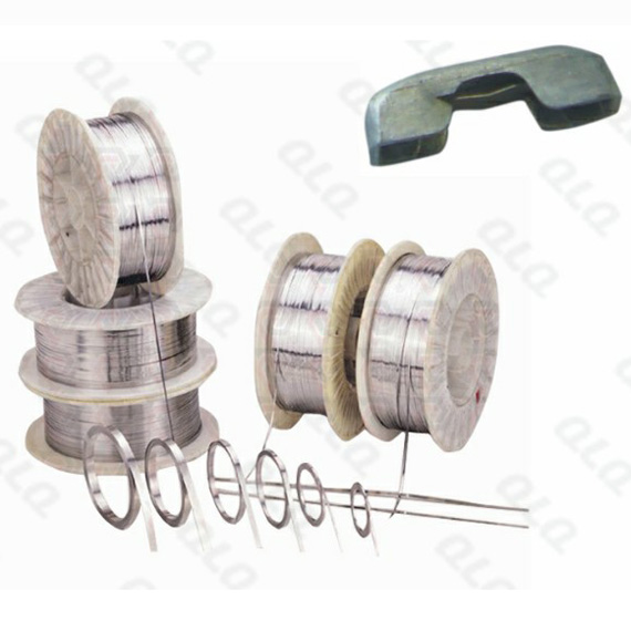 Stainless Steel Wire for spring cap of 5 components auto-lock slider-qlq