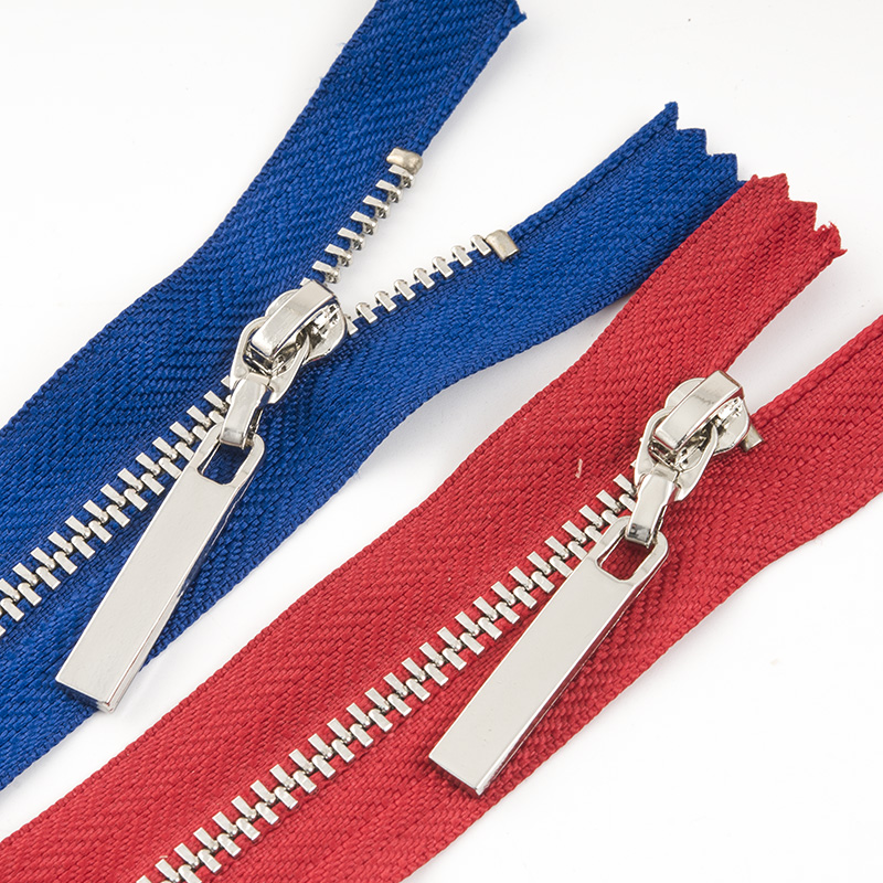 Closedend Finished Metal zipper 35810