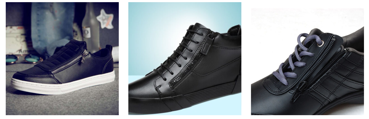 SHOES zipper