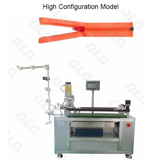 QLQ-OCM-4 Automatic Nylon Zipper Ultrasonic Open-end Cutting Machine (with labour hand )-qlq