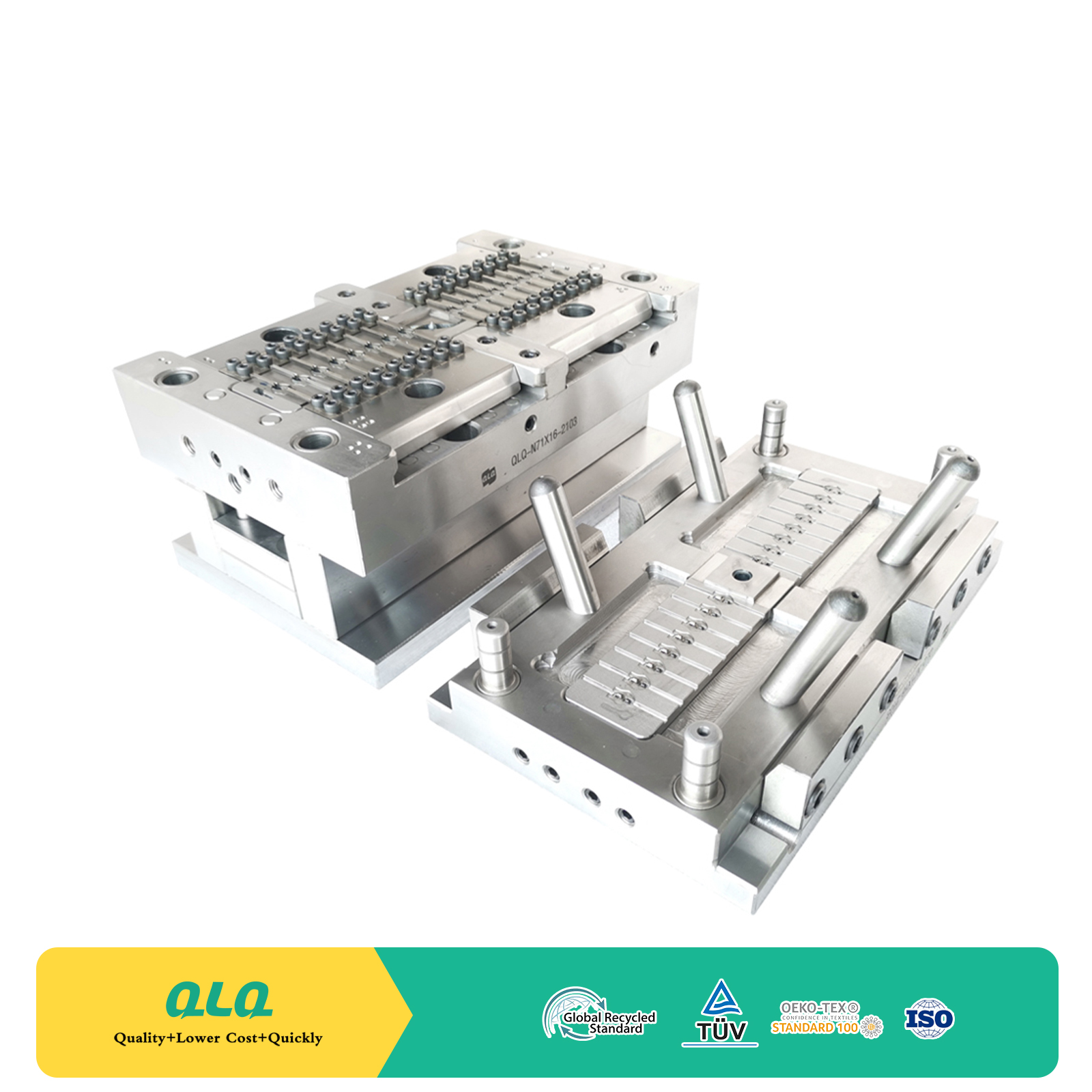 Zinc Slider Die Casting MouldQLQ zipper machine