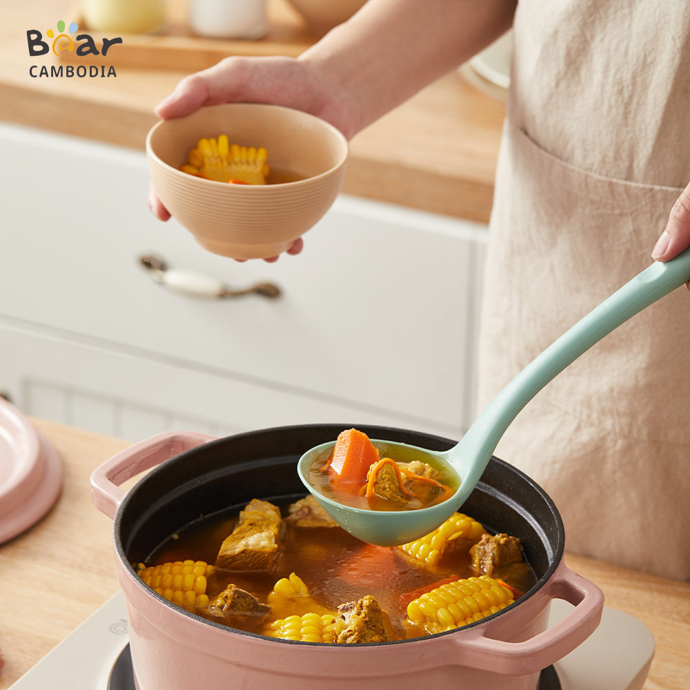 Ladle Spoon(វែកស៊ុប  សុីលីកុន)