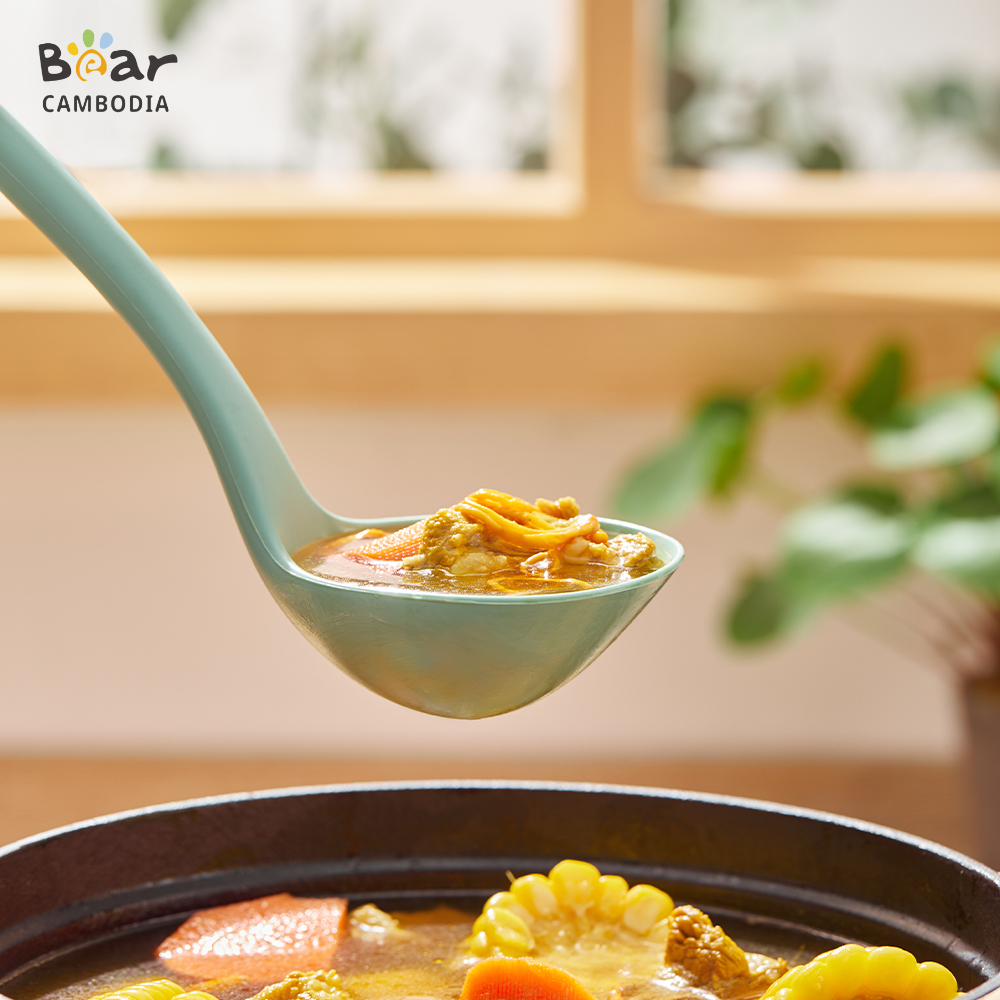 Ladle Spoon(វែកស៊ុប  សុីលីកុន)