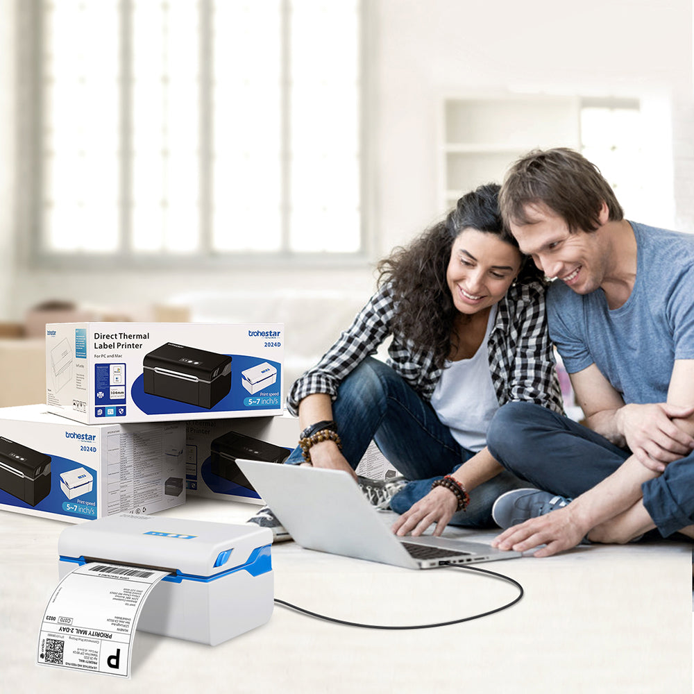 Trohestar 4×6 Shipping Label Printer Commercial Grade