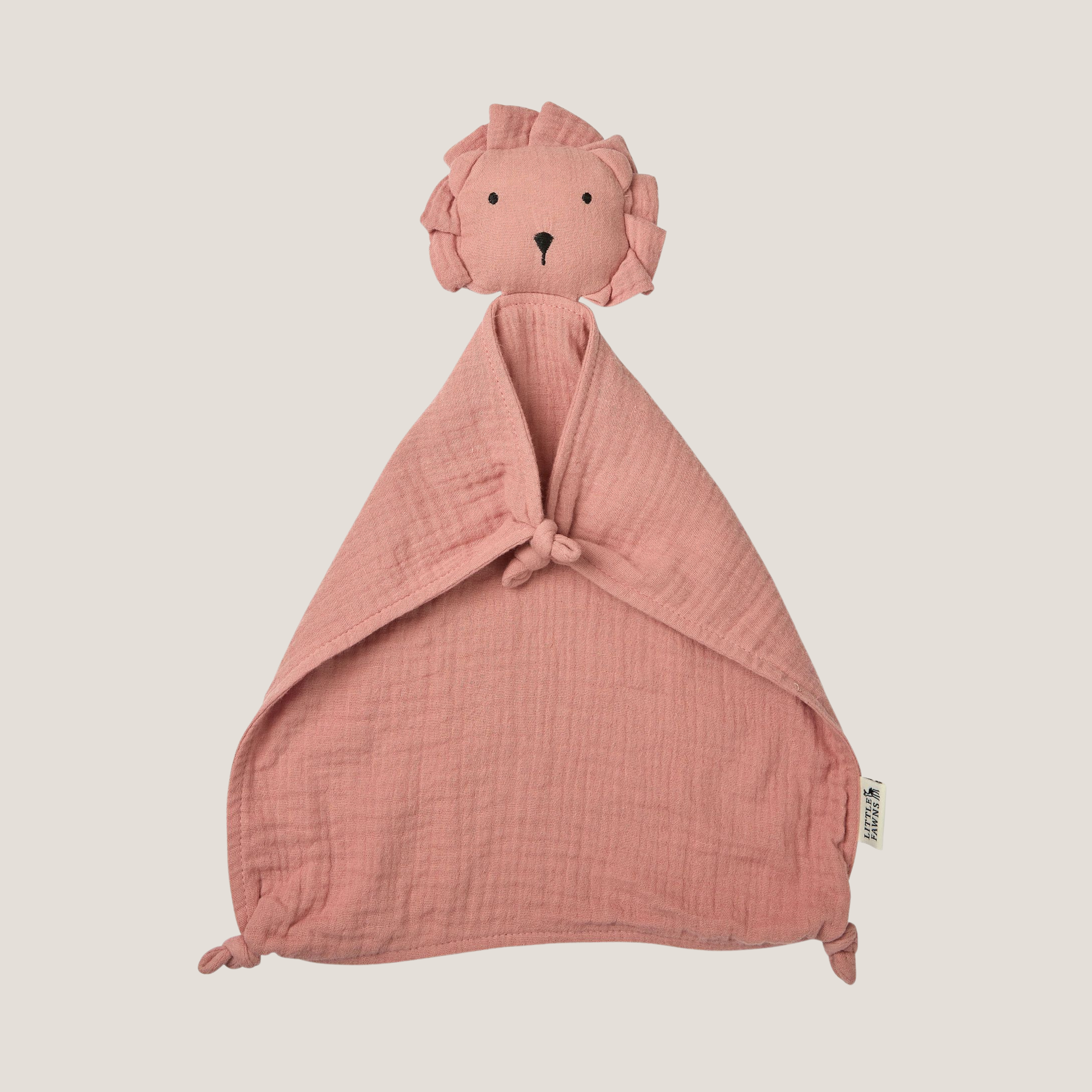 Snuggly Leo Comforter in Dusty Pink