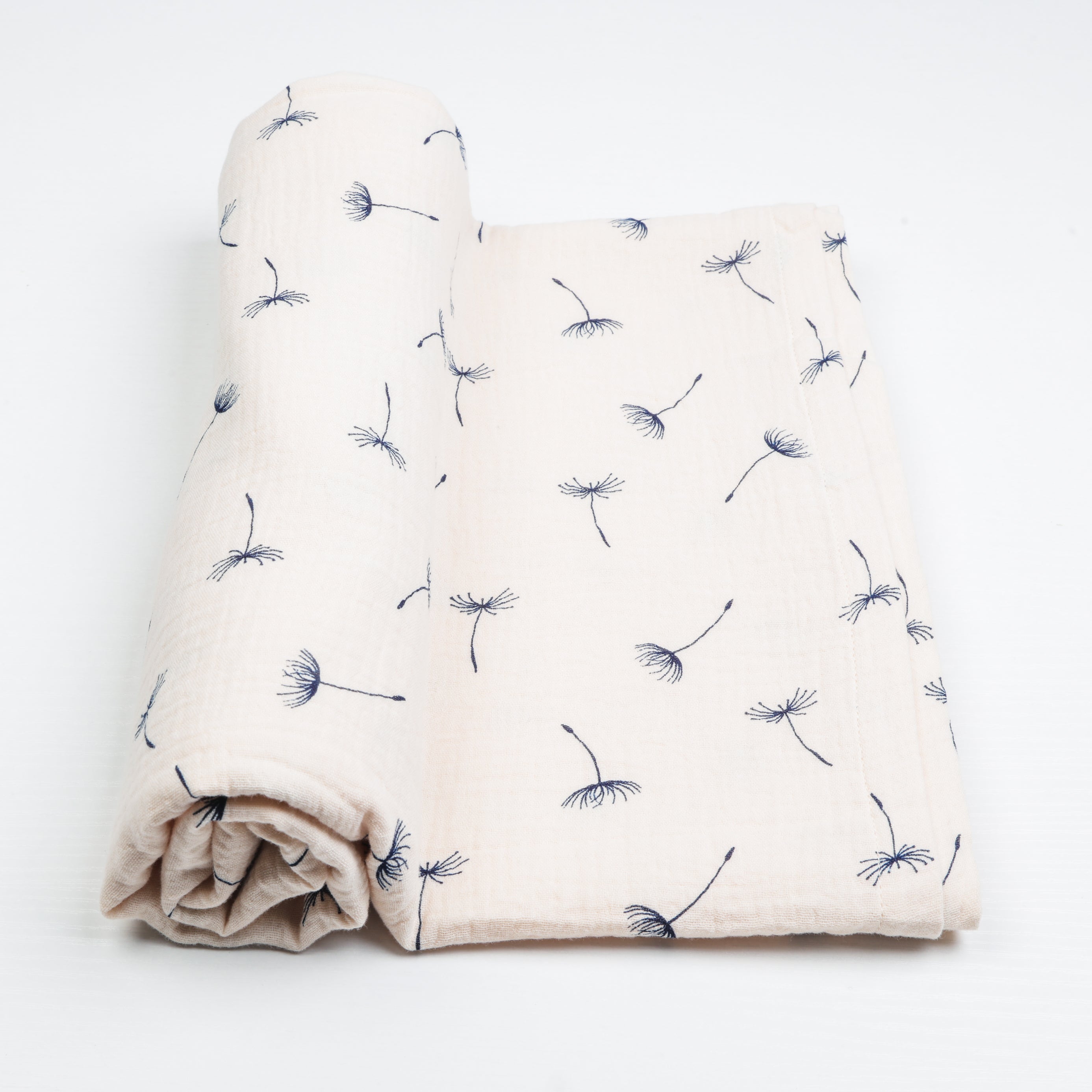 Organic Cotton Swaddles Bundle (Dusty Pink & Dandelion Vanilla)