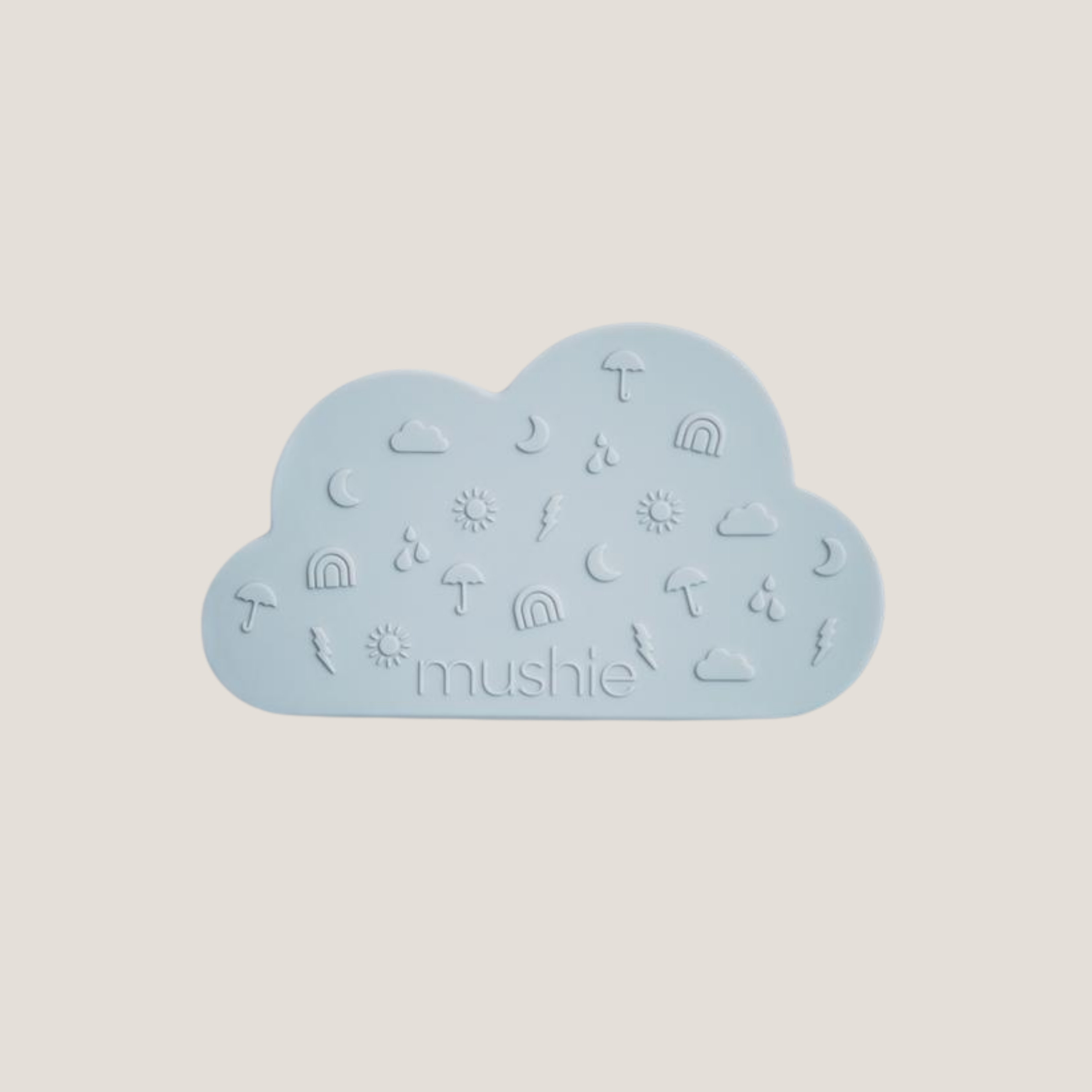 Mushie Cloud Teether in Cloud