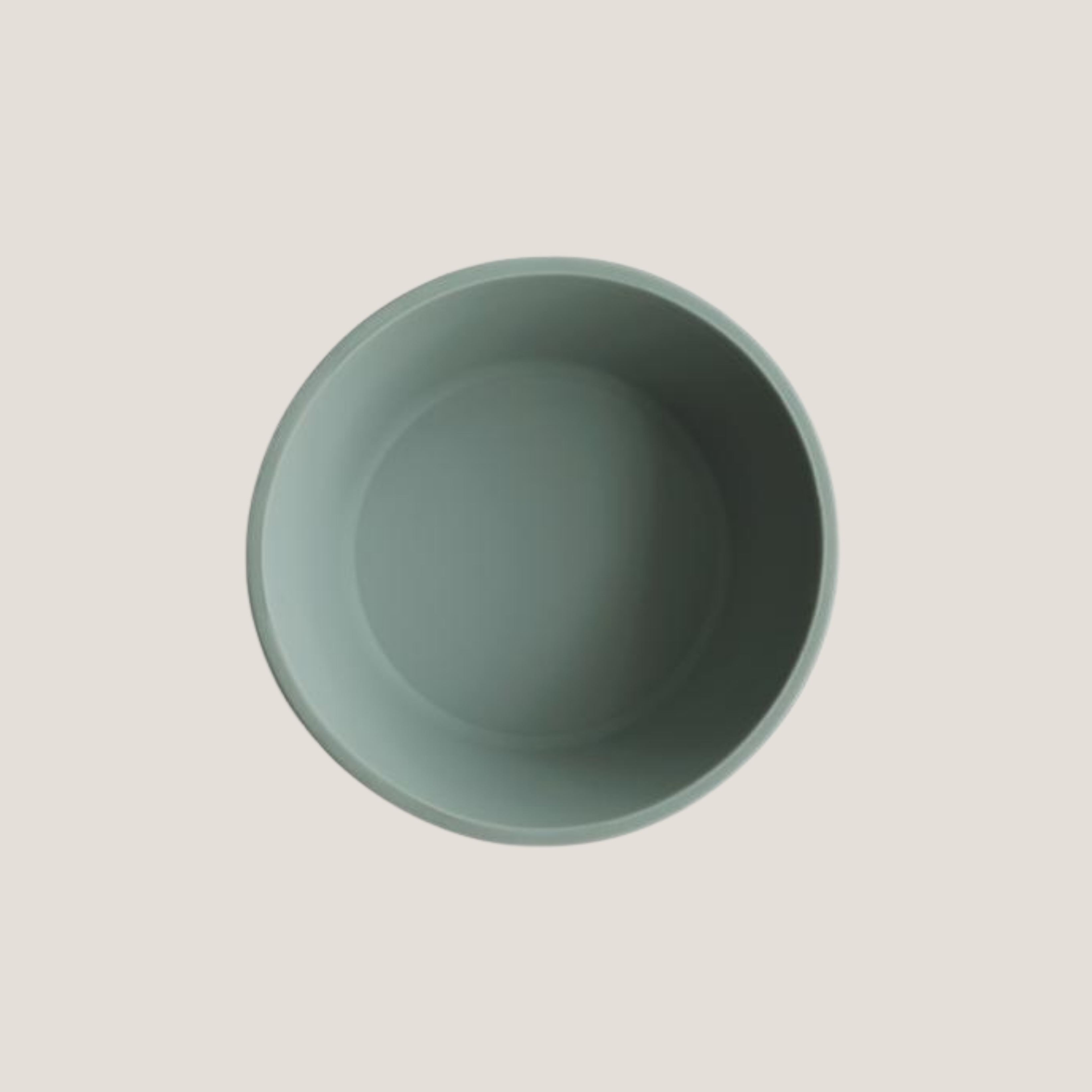 Mushie Silicone Suction Bowl in Cambridge Blue