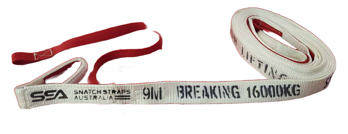 SSA Snatch Straps 16Tonne or 16000kgs