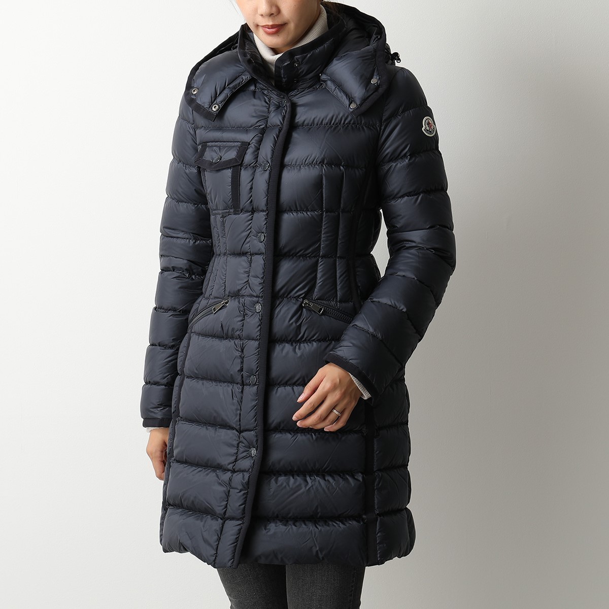 【MONCLER】季節外れセール!エレガントダウン♡人気女優愛用モデル【HERMINEエルミンヌ】