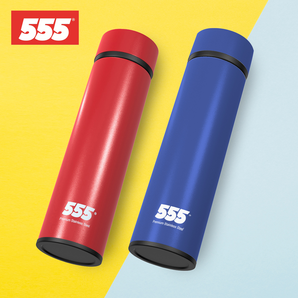 555 Stainless Steel Colour Vacuum Thermal Flask 500ml