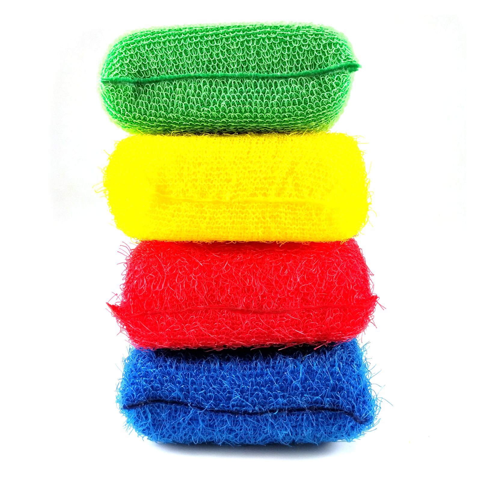 Amark Plastic Non-Scratch Sponge Scourer 4-pc Pack